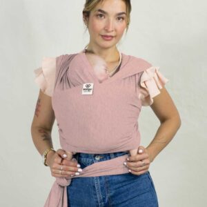 Fular Elástico Kargo Rosa Cuarzo