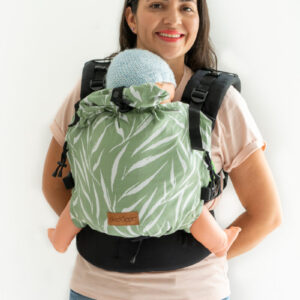 Mochila Evolutiva Baby Zebra Verde