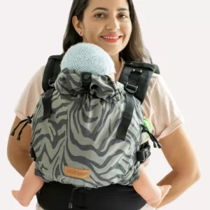 mochila baby selva gris