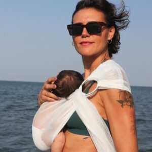 Bandolera de Agua Neko White